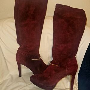 Women's Stiletto Burgundy